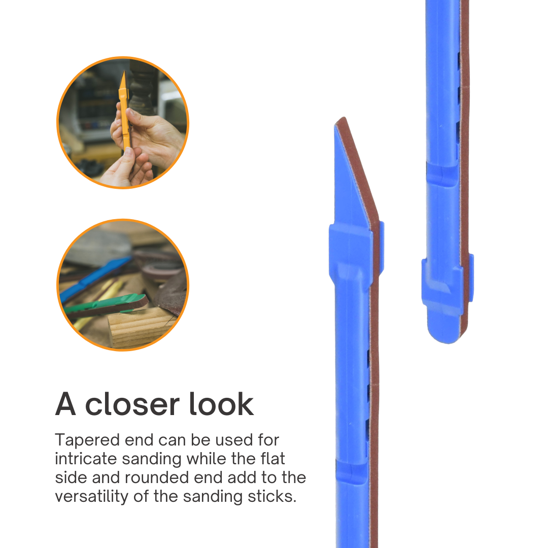 Twobobs 4-grit Sanding Stick